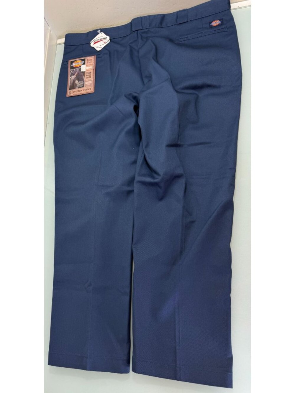 New Dickies 874 Work Pants Mens 44X30 Navy Blue Flat Front Classic Fit NWT